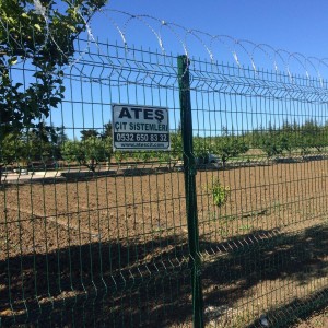 Ateş Çit | Çim Çit, Panel Çit, Jiletli Tel ve Çit Sistemleri Üreticisi